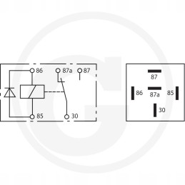 Hella relės dėklas 1983394c2