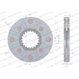 Fendt Warynski stabdžių diskas