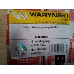 Atbulinės eigos pavara c360 ursus 50418020u