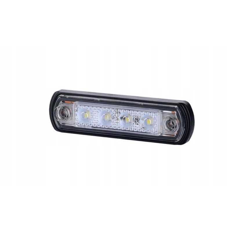 LED markerinė lempa 12v 24v balta