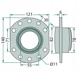 Krone guolio korpusas 647144495 9f granitas