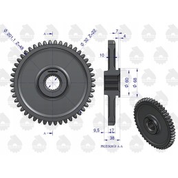 Nepriklausomas sukamasis ratas c360 ursus 50419470u