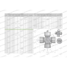 Veleno kryžius 27x62, suteptas Warynski guoliu