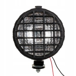 Halogeninė darbinė lempa, apvalus prožektorius, fv sriegis