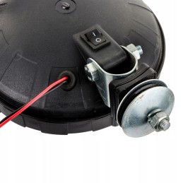 Halogeninė darbinė lempa, apvalus prožektorius, fv sriegis