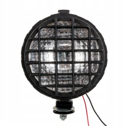 Halogeninė darbinė lempa, apvalus prožektorius, fv sriegis