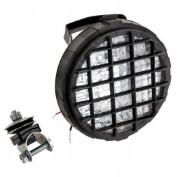 Halogeninė darbinė lempa, apvalus prožektorius, fv sriegis