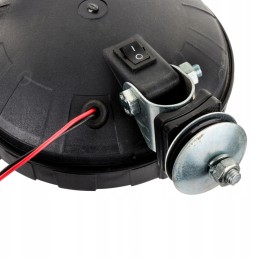 Halogeninė darbinė lempa, apvalus prožektorius, fv sriegis