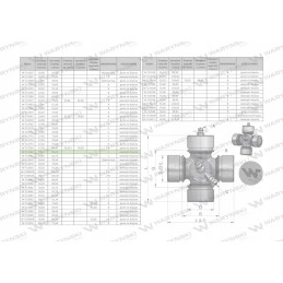 Veleno skersinė galvutė 27x80, Warynski šoninis tepimas