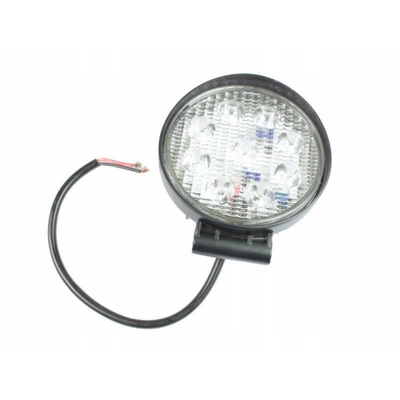 Apvali LED darbo lempa 9xLED 0076