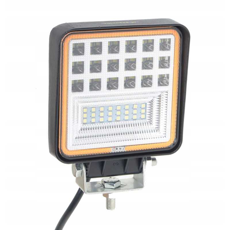 Darbo lempa 42 LED žiedinis 12 24v traktoriaus kombainas