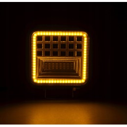 Darbo lempa 42 LED žiedinis 12 24v traktoriaus kombainas