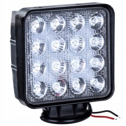Halogeninė LED darbo lempa 48w 12v 24v aliuminis