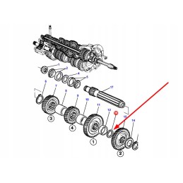 3042846m1 tarpiklis 0 2 mm