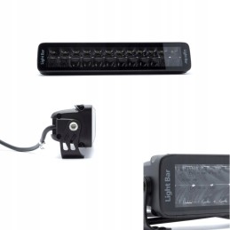 LED darbinė halogeninė lempa 120w kombinuota juostelė