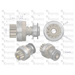 Starterio movos mazgas r 11a ir r10c 852 7