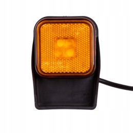 Oranžinė LED markerinė lempa 12v 24v kabykla