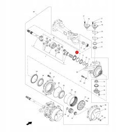 Sandarinimo žiedas mf f411301021190 originalus