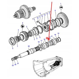 3385641m1 tarpiklis 0 1mm