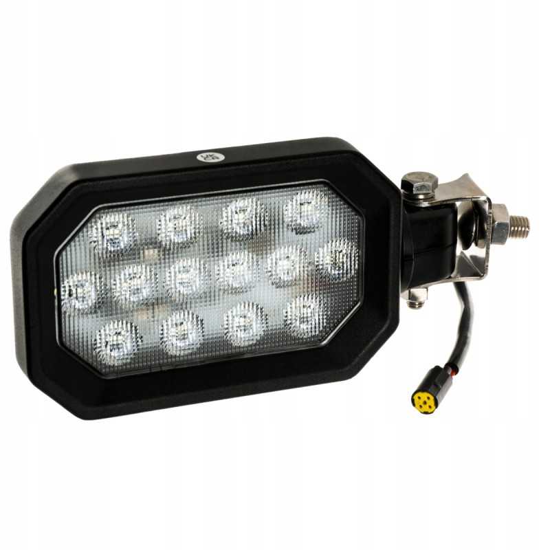 LED darbo lempa 42w 2400lm 80 12v 24v stiprus