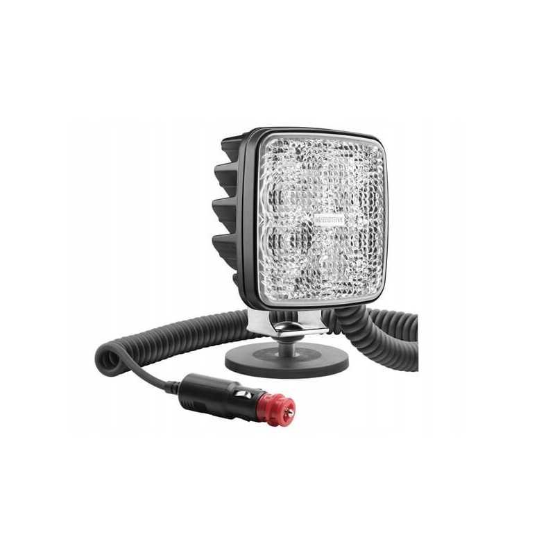 LED darbo lempa 1600 lm, 8 m laidas, montuojamas ant