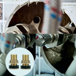 Pertvaros maišytuvo bako jungtis jūrinis vanduo 2 vnt