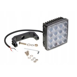 Profesionali LED darbo lempa 16x led 48w 12 24v