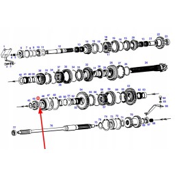 X534767800000 pavarų dėžės tarpiklis