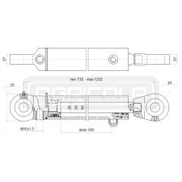 Hydr 50 500 u25 l 732 hidroliderio pavara