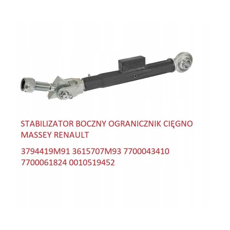 Massey Renault šoninio stabdymo stabilizatorius