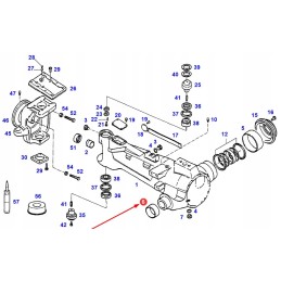 F926301020010 priekinės ašies pakabos įvorė