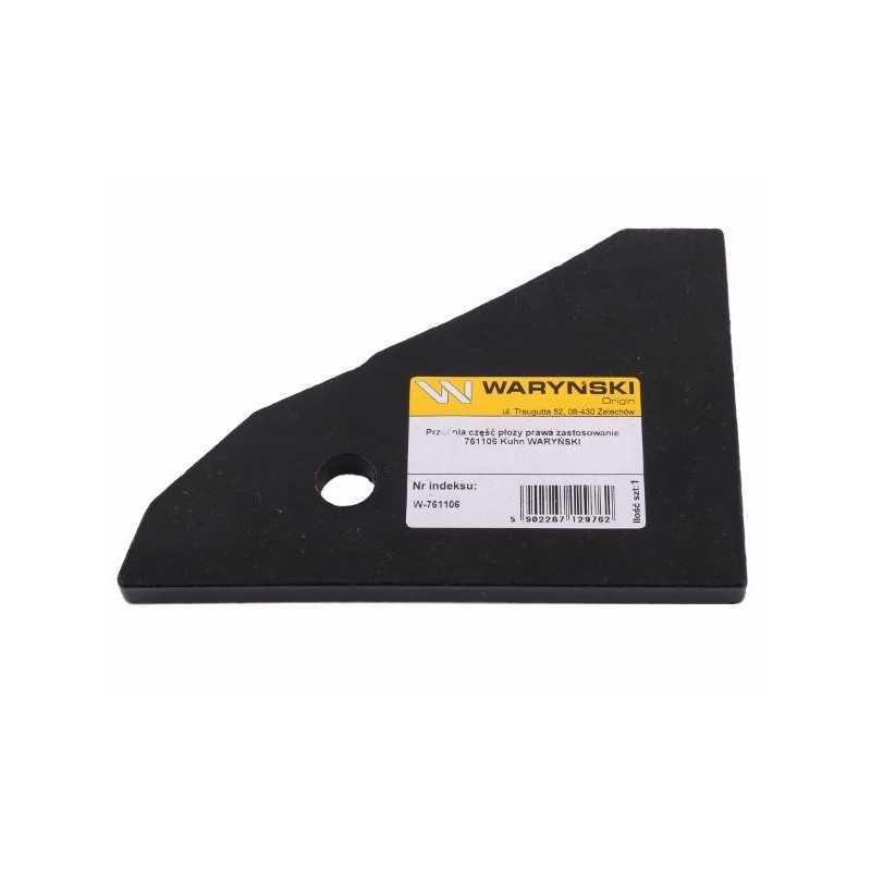 Dešiniojo slydimo priekinė dalis, naudokite 761106 kuh