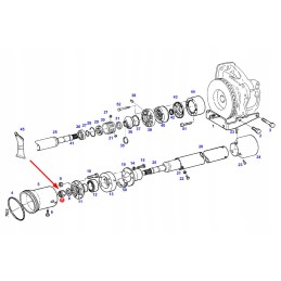 X434106600000 Polosi M24 veržlė