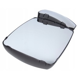 Fendt Mekra kairysis modulinis veidrodis 460x230mm