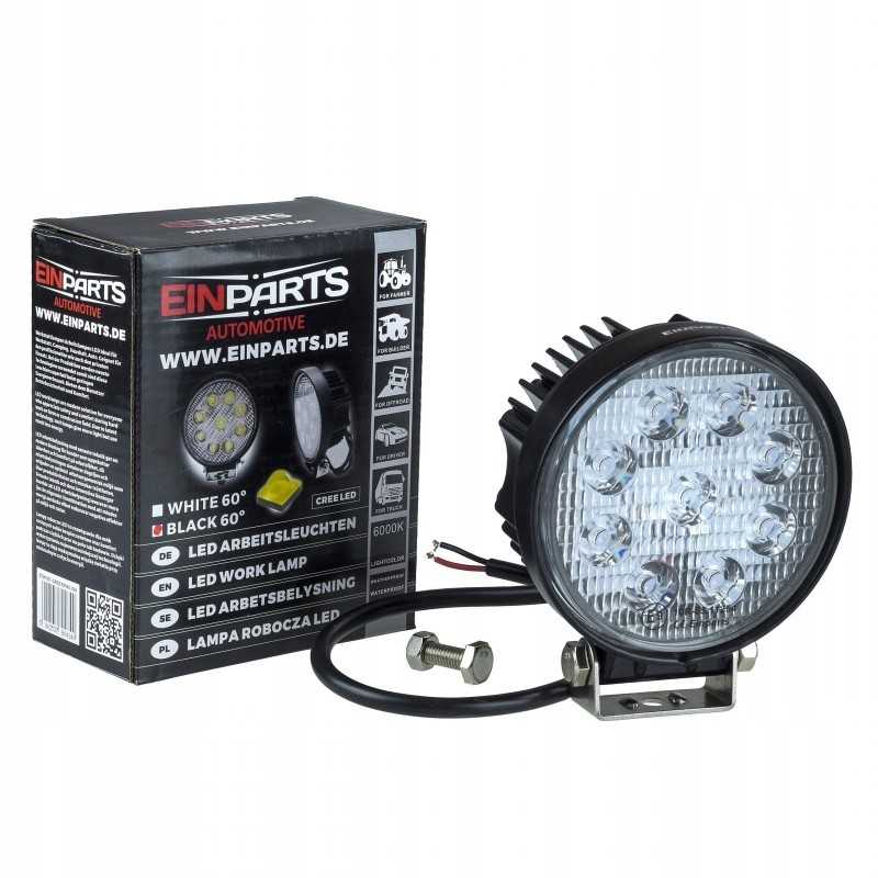 LED darbinė halogeninė lempa LED 27W Cree 60