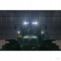 LED priekinis žibintas 21w stačiakampis 10 30v