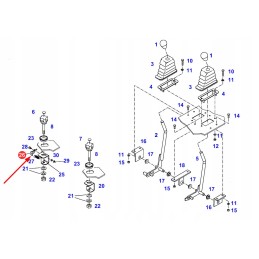 411961700160 pavarų perjungimo rankena