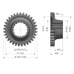 4 pavara su 17 33 mf3 originaliu Ursus