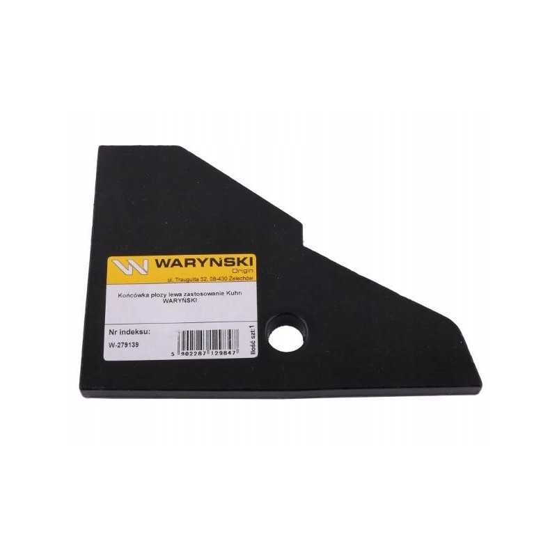 Kairysis slydimo galas naudojamas iš Kuhn boro plieno