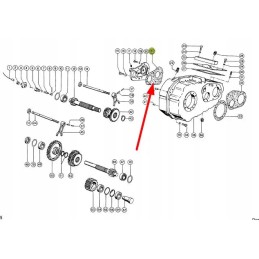 671672 0 pavarų dėžės sandariklis