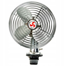 Sukamasis ventiliatorius 24v, 6 dalių metalinis gaubtas