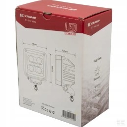 LED darbo lempa 40w 4500lm išsklaidyta šviesa