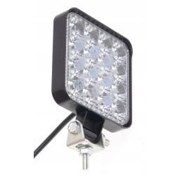 Mini darbo lempa 16x LED tipo 48w 12v 24v traktorius