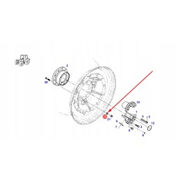 920700180030 rato varžtų poveržlė m22