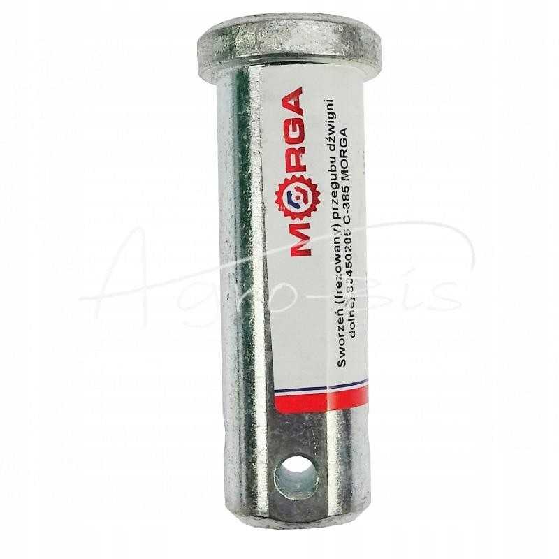 Apatinės svirties jungties frezuotas kaištis 80450205