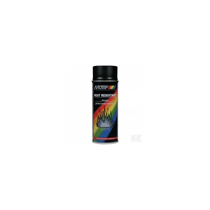 Karščiui atsparus lakas 800c juodas 400 ml