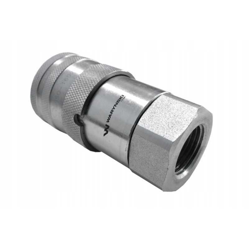 Sausa hidraulinė greitoji jungtis, G3 lizdas, 8 colių