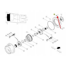 0011343740 pavarų dėžės korpuso varžtas