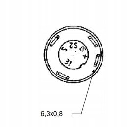 Fendt stovėjimo šviesos jungiklis 01177164