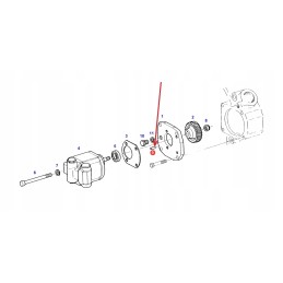 X505539039000 kaištis m6 x 18